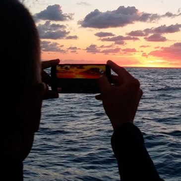 Balade En Bateau Au Coucher Du Soleil A Capbreton