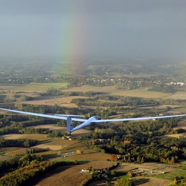 Bapteme De L Air En Planeur A Nogaro Dans Le Gers