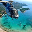 Baptême en Hélicoptère - Survol de la Baie d'Ajaccio