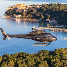 Baptême en hélicoptère de Cannes à Saint-Tropez