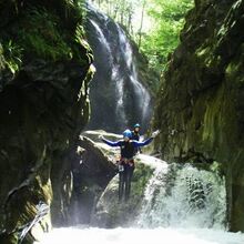 Descente du Canyon de Canceigt près de Pau