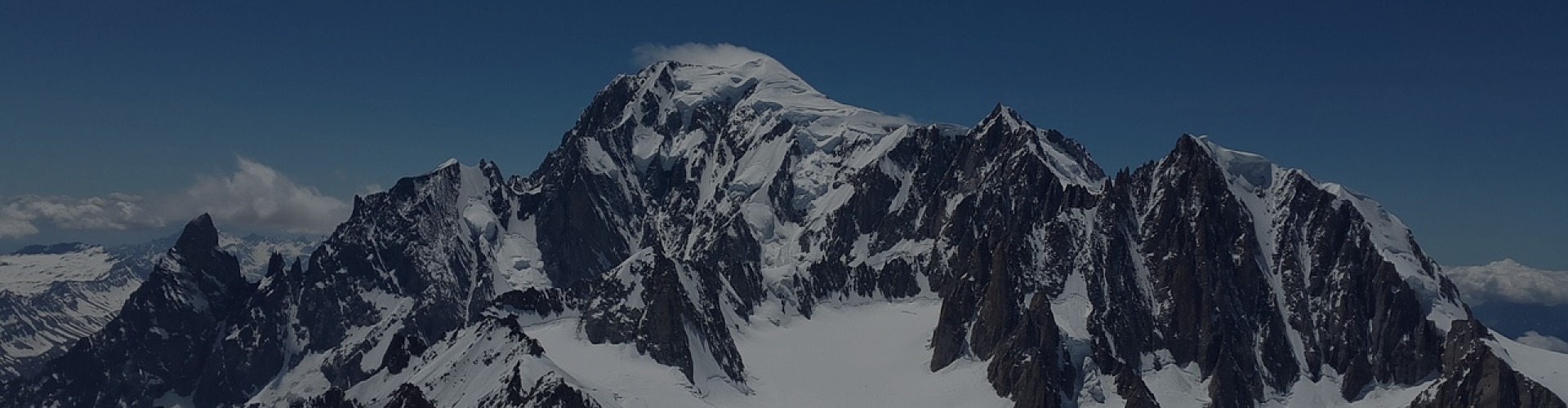 Survol du Mont-Blanc