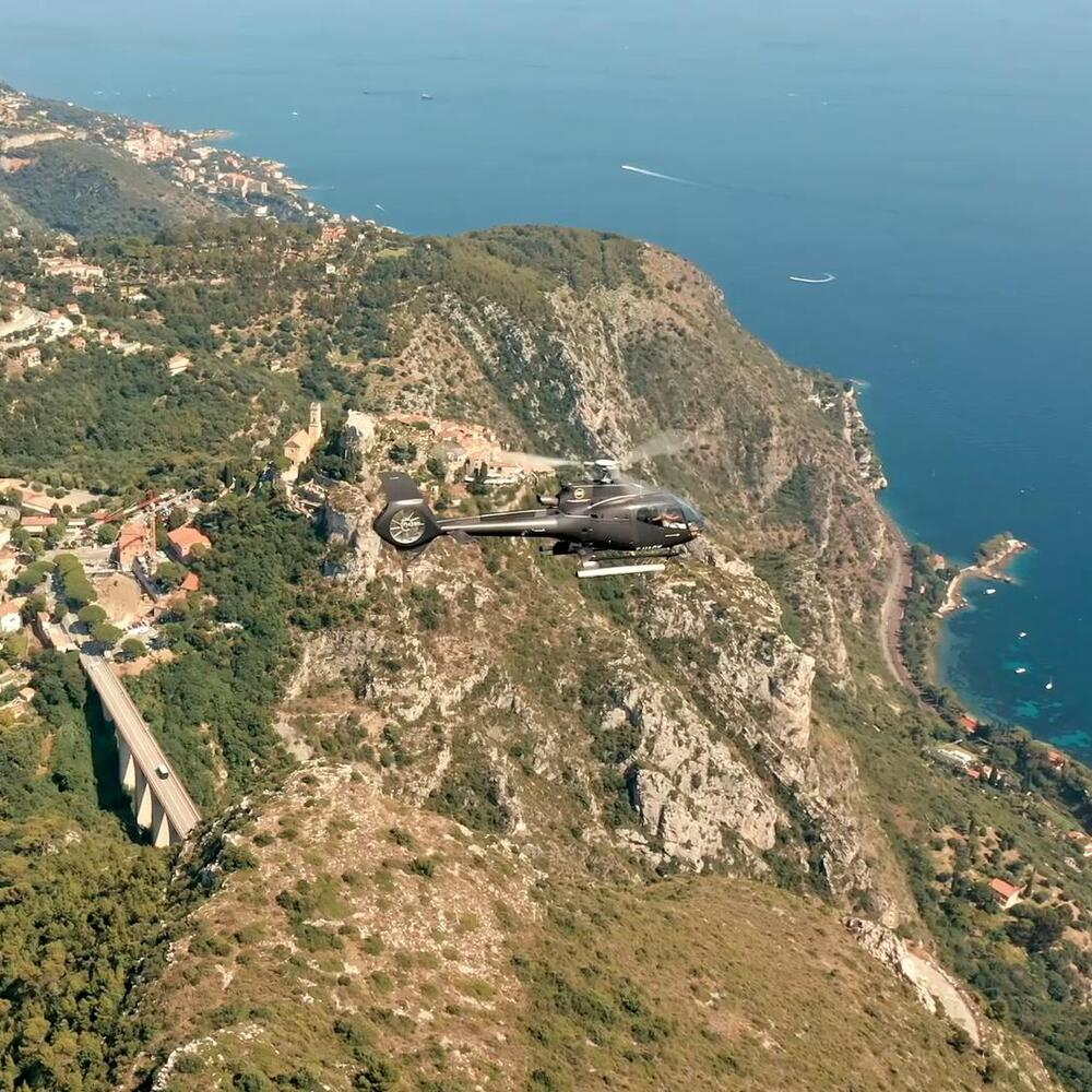 Activité : Baptême en Hélicoptère à Monaco - Survol de Saint-Jean-Cap-Ferrat