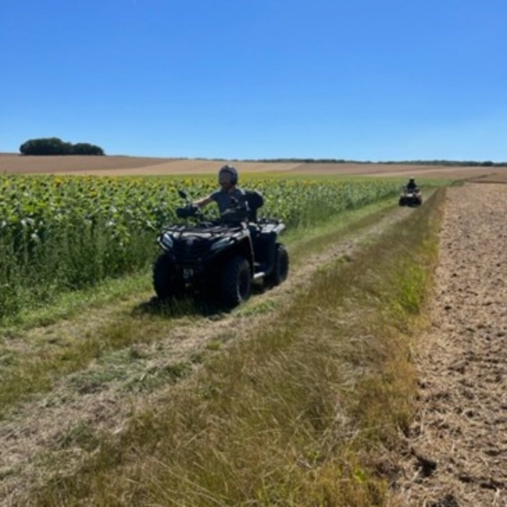 Activité : Randonnée en Quad au Mont-Saint-Adrien près de Beauvais