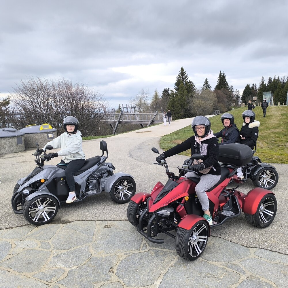 Activité : Randonnée en Quad près d'Aix les Bains - Lac du Bourget