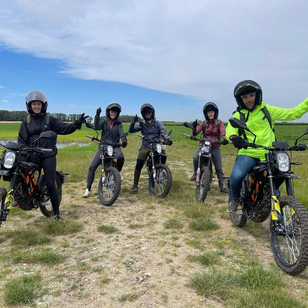 Activité : Randonnée en Moto Tout-Terrain Electrique près d'Orleans