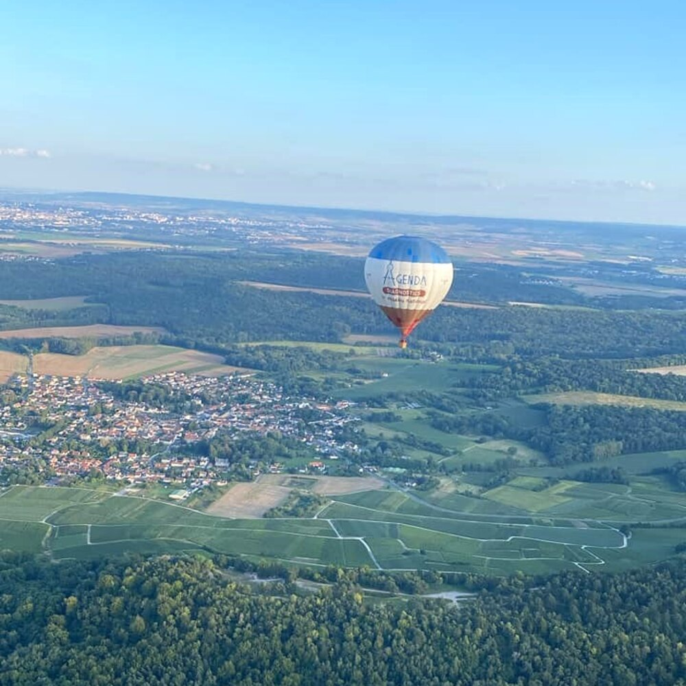 Activité : Vol en Montgolfière à Epernay - Parc de la Montagne de Reims