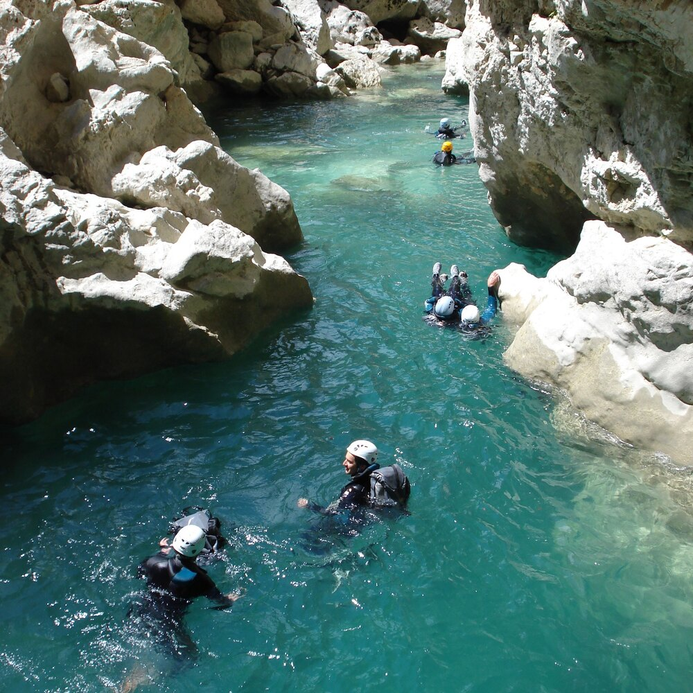 Activité : Descente Sportive dans les Gorges du Verdon - Couloir Samson