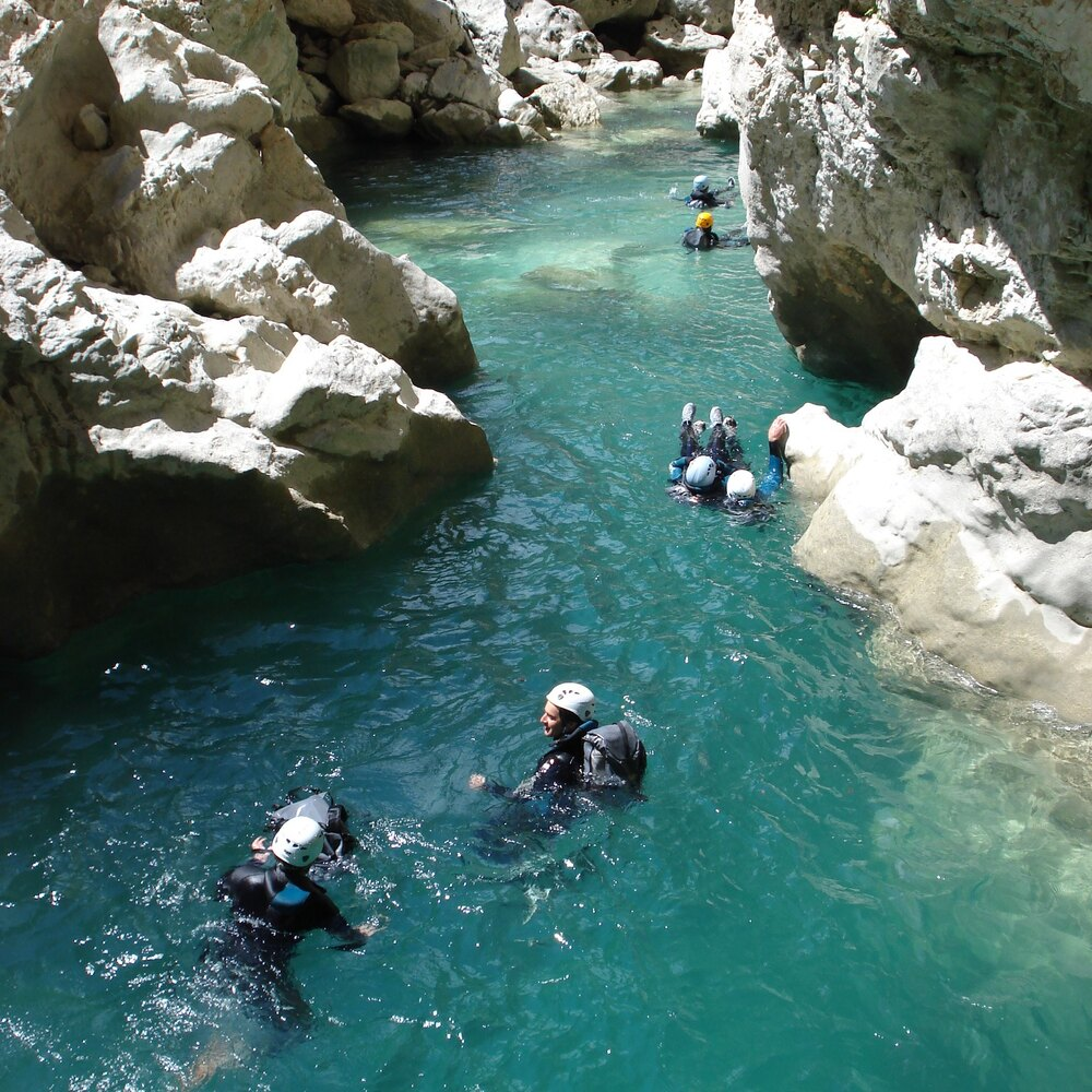 Activité : Descente Sportive dans les Gorges du Verdon - Canyon de l'Artuby