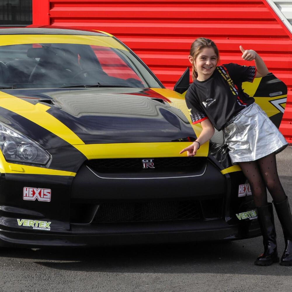 Activité : Pilotage pour Enfant en Nissan GTR - Circuit de Saint-Dié des Vosges