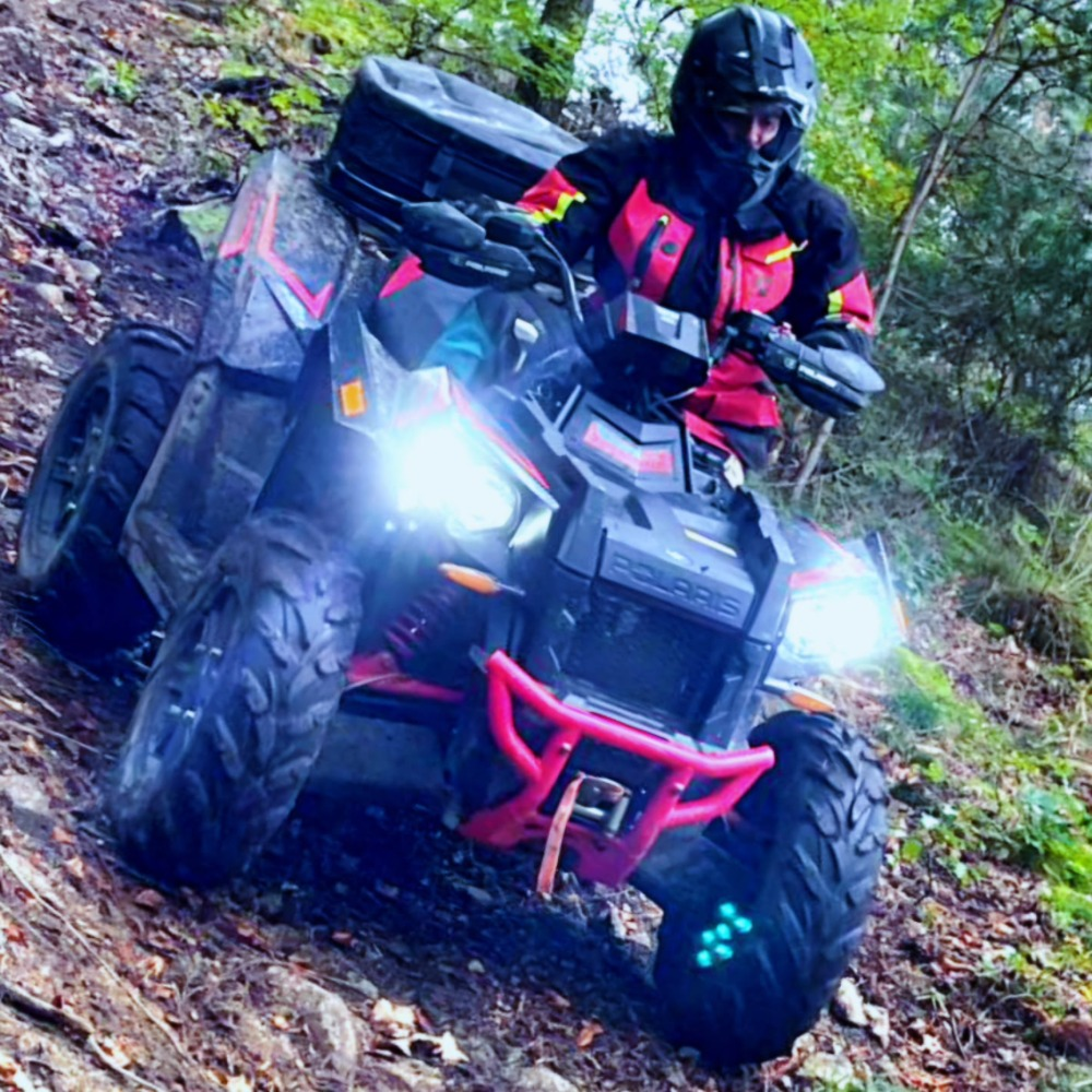 Activité : Initiation et Randonnée Quad près de Lons-le-Saunier