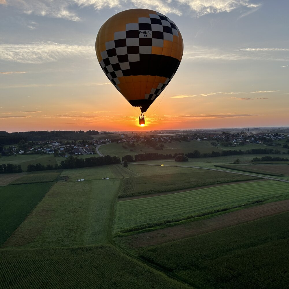 Activité : Vol Montgolfière près de Strasbourg - Survol des Vosges du Nord