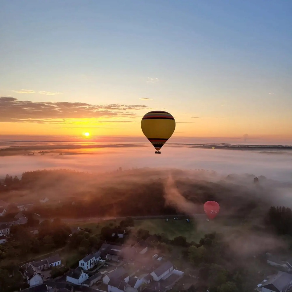Activité : Vol en Montgolfière - Le Château de Cheverny