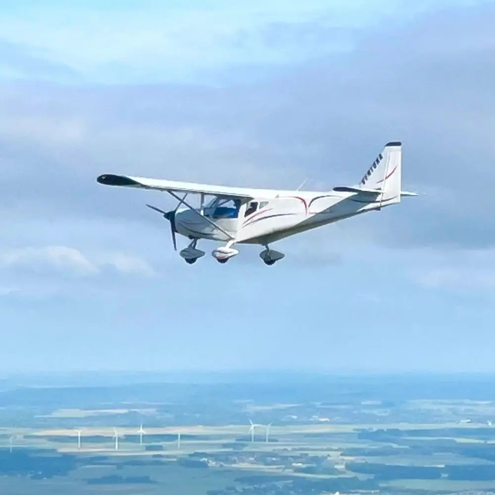 Activité : Vol d'Initiation au Pilotage d'ULM Multiaxe près de Bastogne