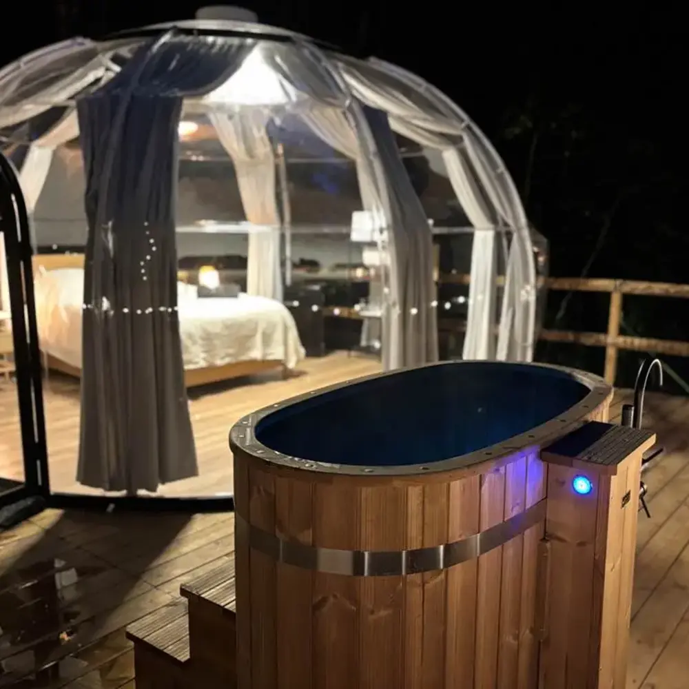 Nuit en Dôme avec Bain Nordique à Villexavier près de Jonzac à Villexavier