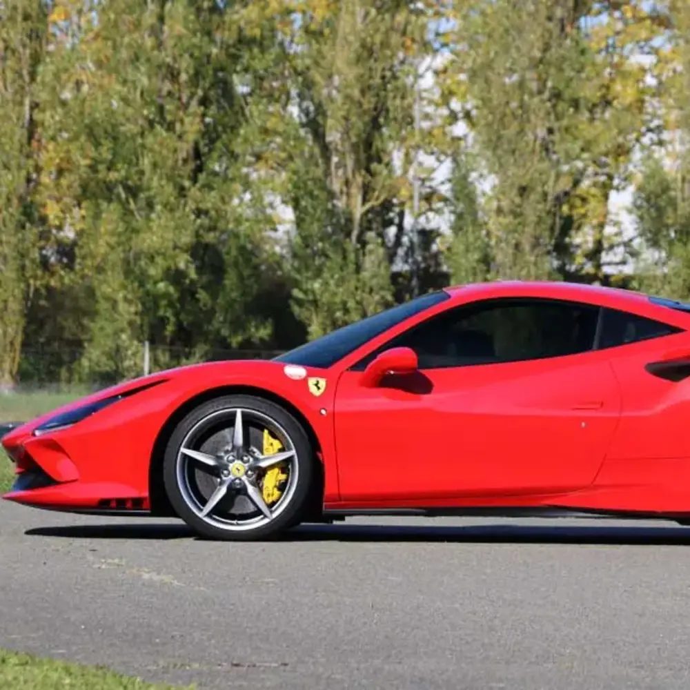 Photo : Pilotage Ferrari F8 Tributo - Circuit de Pont-l'Evêque