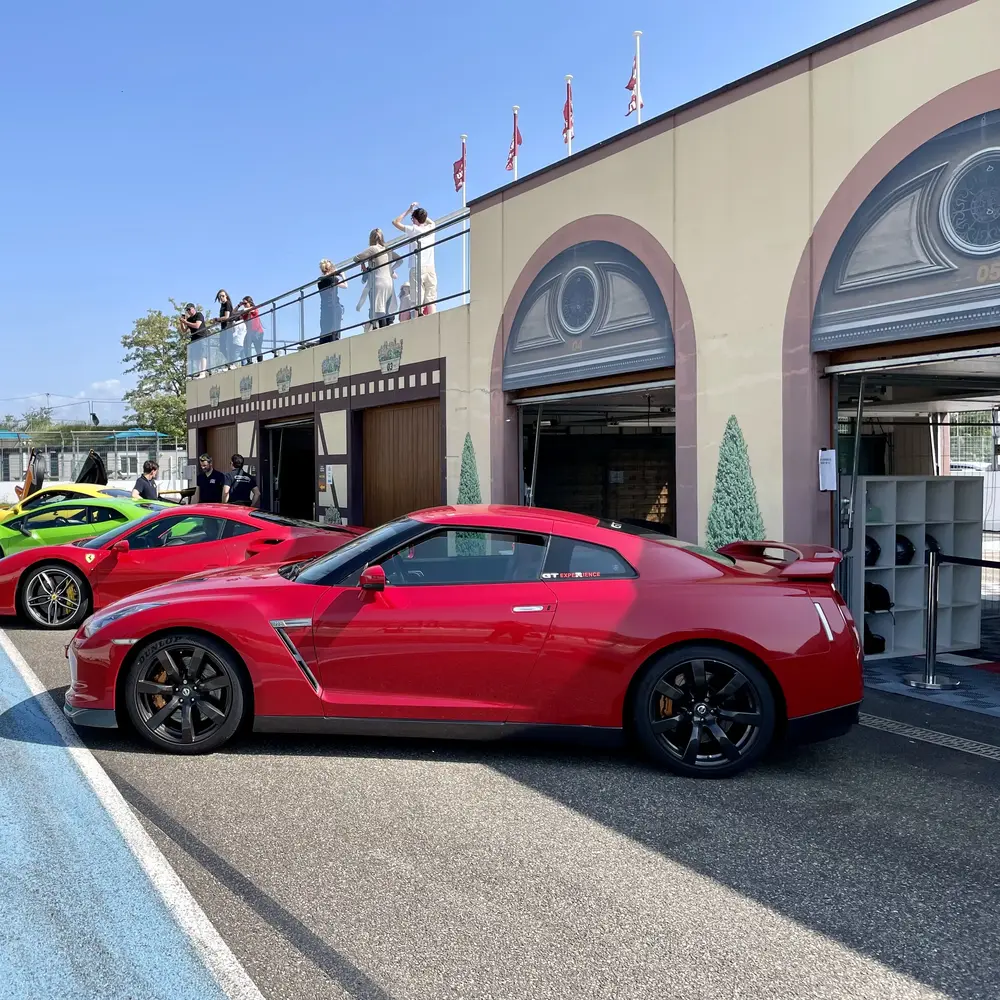 Photo : Baptême en Nissan GTR - Circuit de l'Anneau du Rhin