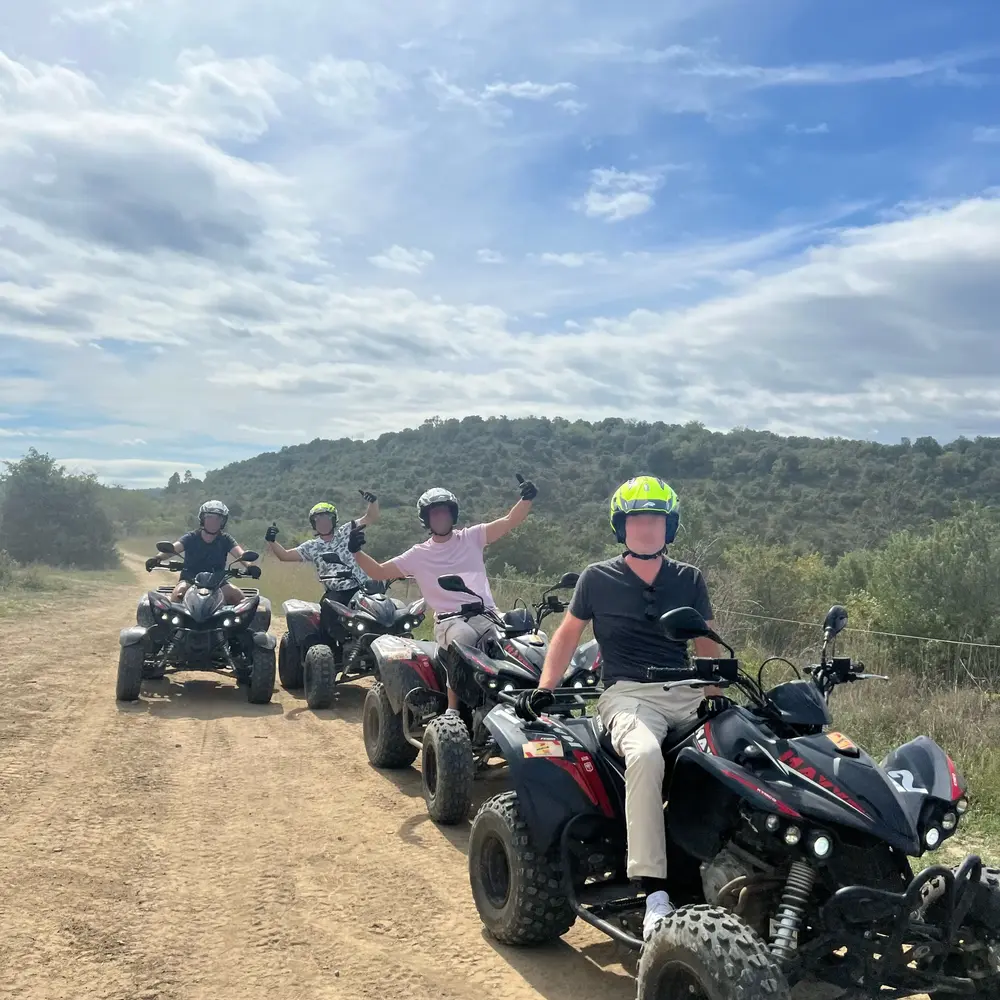 Activité : Randonnée en Quad en Ardèche