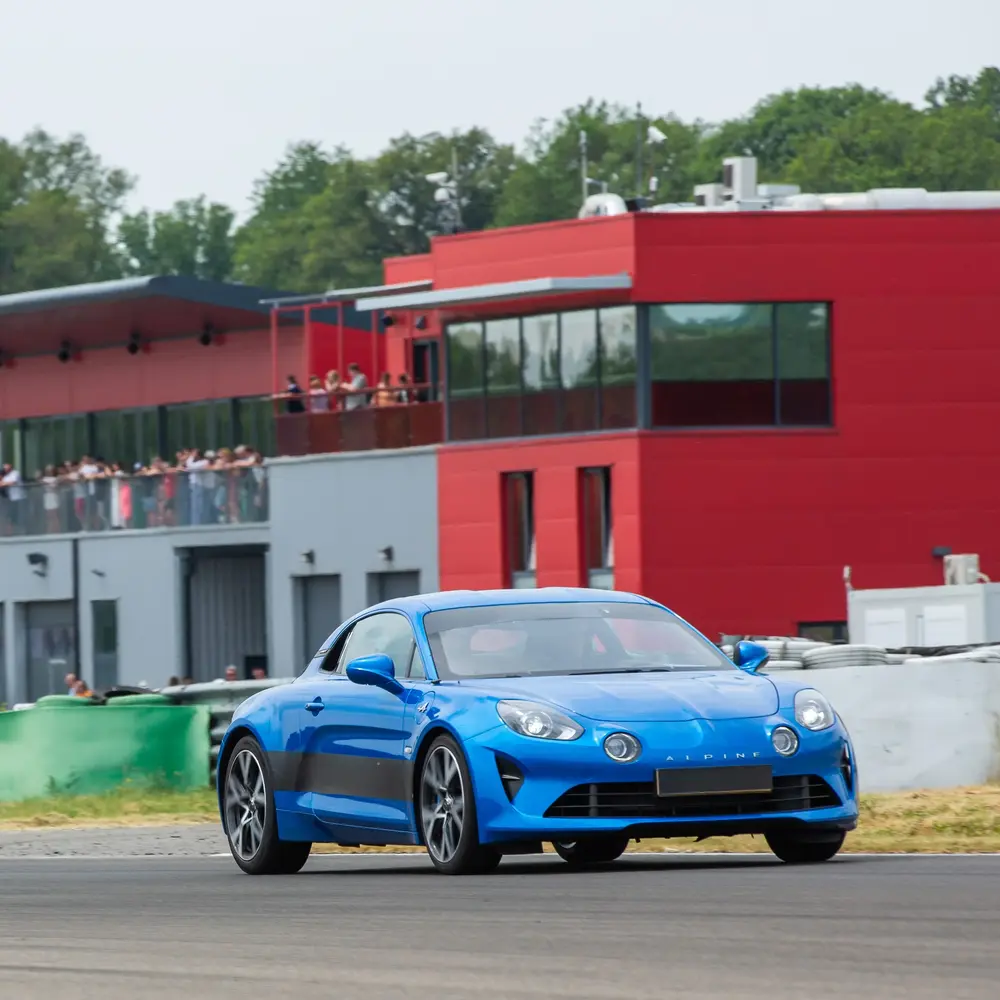Photo : Baptême en Alpine A110 - Circuit de Chambley