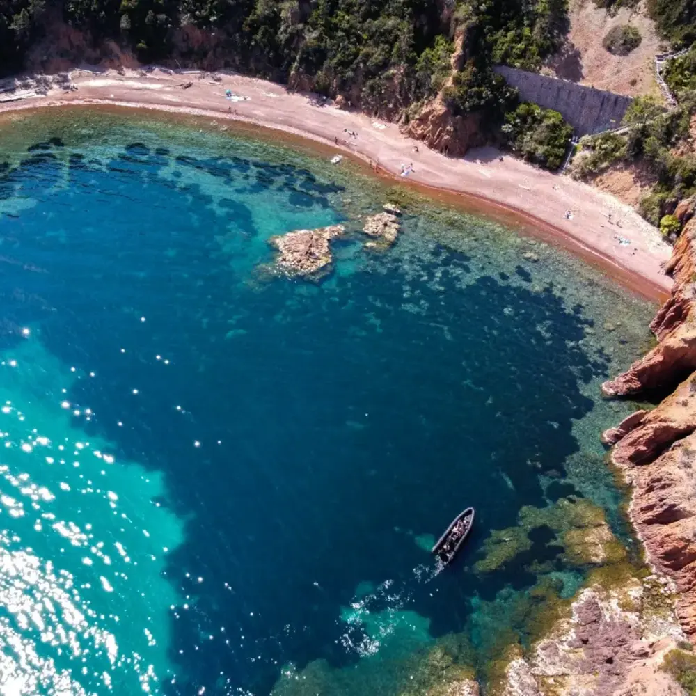 Activité : Balade en Bateau à Cannes - Les Calanques de l'Esterel