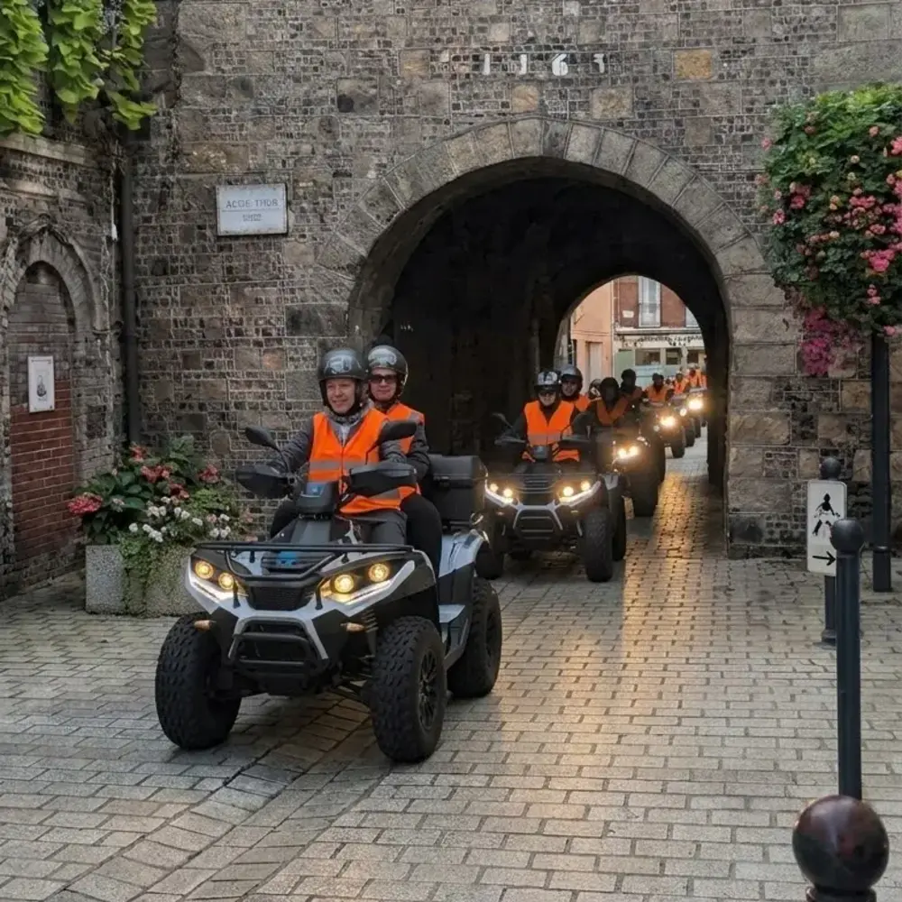 Randonnée en Quad électrique près de Dieppe