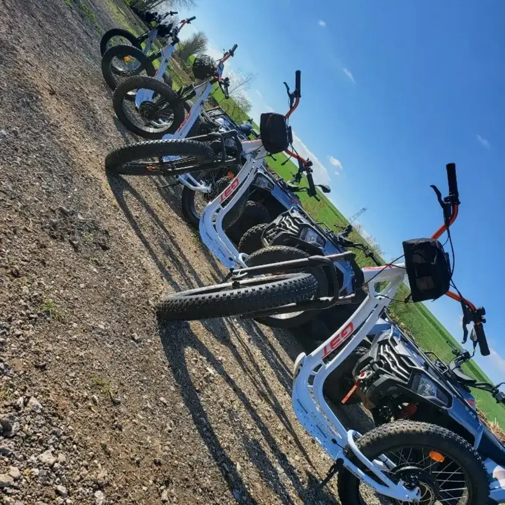 Activité : Balade en trottinette électrique Tout Terrain proche de Compiègne