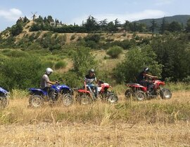 Randonnée en Quad - Les Châteaux Cathares Randonnée en Quad - Les Châteaux Cathares