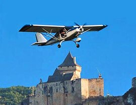 Baptême en ULM Multiaxe à Sarlat Baptême en ULM Multiaxe à Sarlat