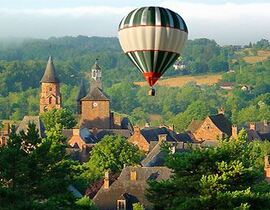 Vol en Montgolfière près de Brive-la-Gaillarde Vol en Montgolfière près de Brive-la-Gaillarde