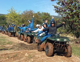 Randonnée en Quad dans le Massif des Maures Randonnée en Quad dans le Massif des Maures