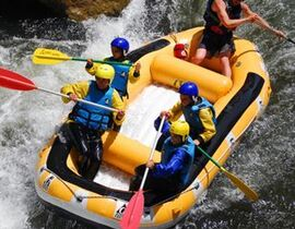 Rafting sur l'Aude près de Carcassonne Rafting sur l'Aude près de Carcassonne