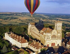 Vol en Montgolfière à Vézelay - Survol de la Bourgogne