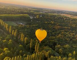 Vol en Montgolfière près du Mans - Vallée du Loir Vol en Montgolfière près du Mans - Vallée du Loir