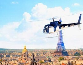 Baptême en hélicoptère - Survol de Paris