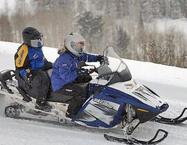 Randonnée en Scooter des Neiges à Auron Randonnée en Scooter des Neiges à Auron