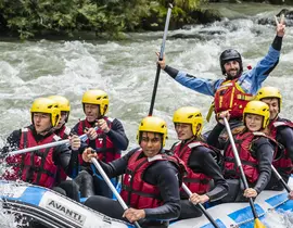 Duo Rafting et Hydrospeed sur l'Isère Duo Rafting et Hydrospeed sur l'Isère