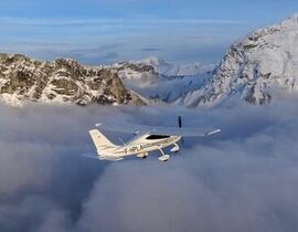Vol d'Initiation au Pilotage d'Avion à Annecy
