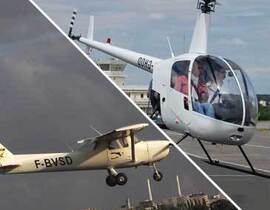 Initiation au Pilotage d'Avion et d'Hélicoptère au Havre Initiation au Pilotage d'Avion et d'Hélicoptère au Havre