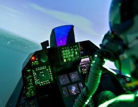 Simulateur de Vol en Avion de Chasse F-16 à Lyon