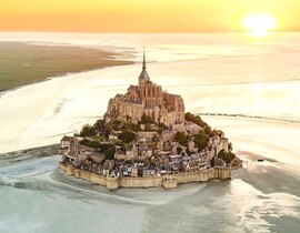 Baptême en Hélicoptère à Dinard - Baie du Mont-Saint-Michel Baptême en Hélicoptère à Dinard - Baie du Mont-Saint-Michel