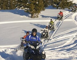 Randonnée en Scooter des Neiges aux Saisies Randonnée en Scooter des Neiges aux Saisies