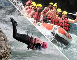 Rafting et Canyoning sur la Dranse à La Vernaz - Morzine Rafting et Canyoning sur la Dranse à La Vernaz - Morzine