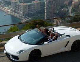 Stage sur Route en Lamborghini Gallardo Spyder à Monaco
