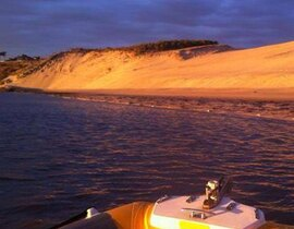 Balade Privative en Speed Boat au Coucher du Soleil à Arcachon Balade Privative en Speed Boat au Coucher du Soleil à Arcachon
