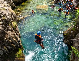 Canyoning - Canyon de l'Artigue (Descente peu sportive) Canyoning - Canyon de l'Artigue (Descente peu sportive)