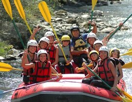 Rafting sur la Neste d'Aure (Descente facile) Rafting sur la Neste d'Aure (Descente facile)