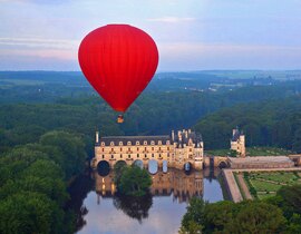 Week-end les Châteaux de la Loire en Montgolfière