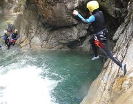 Descente du Canyon du Soussouéou Descente du Canyon du Soussouéou