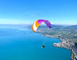 Baptême en Parapente à Montreux - Survol du Lac Léman Baptême en Parapente à Montreux - Survol du Lac Léman