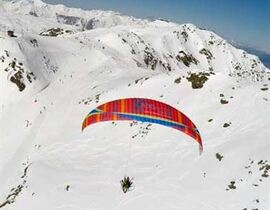 Baptême en Paramoteur à Val Thorens - Le Mont Blanc Baptême en Paramoteur à Val Thorens - Le Mont Blanc